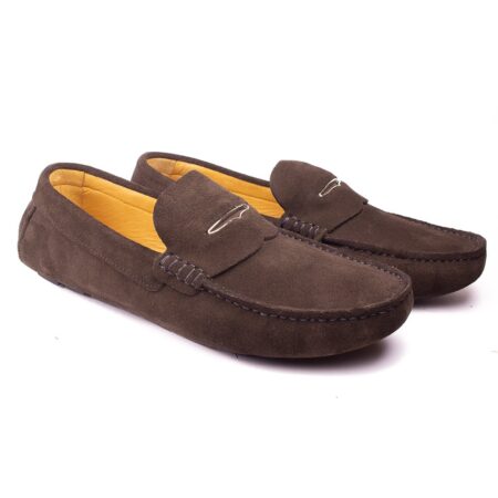 VL Brown Suede Moccasins